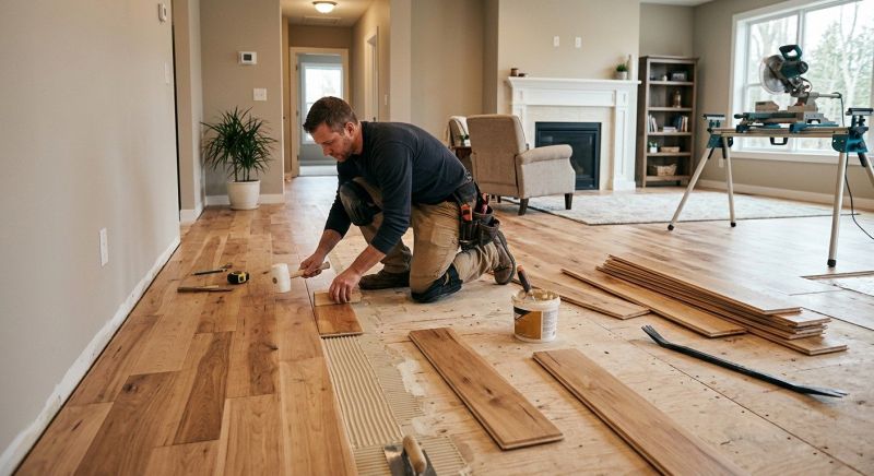 Engineered Wood Installation in Spotsylvania, VA