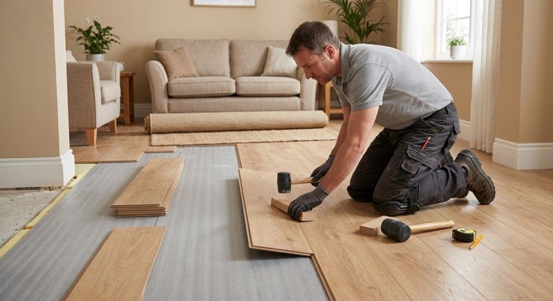 Laminate Floor Installation in Woodford, VA