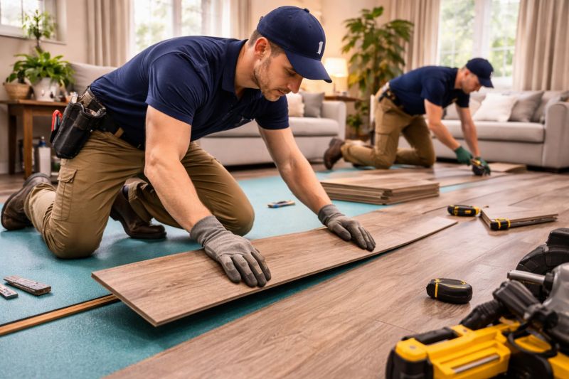 Laminate Floor Remodeling in Spotsylvania, VA