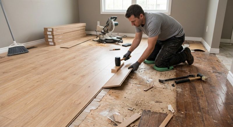 Laminate Floor Replacement in Spotsylvania, VA