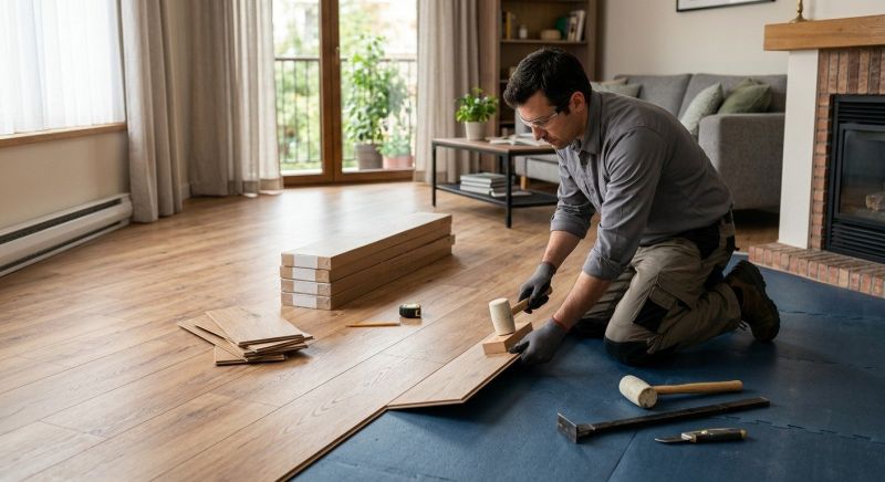 Laminate Floor Replacement in Locust Grove, VA