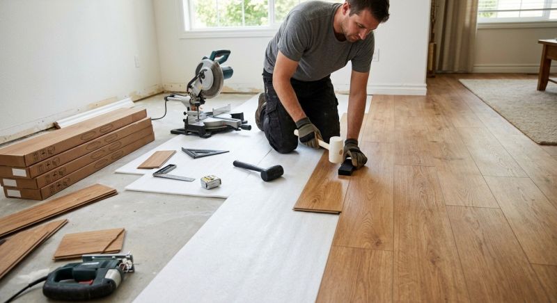Laminate Floor Replacement in Louisa, VA