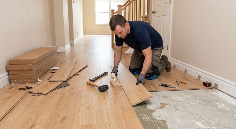 Laminate Floor Replacement in Ruther Glen, VA