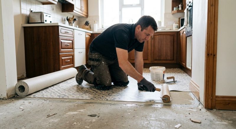 Linoleum Floor Installation in Bowling Green, VA