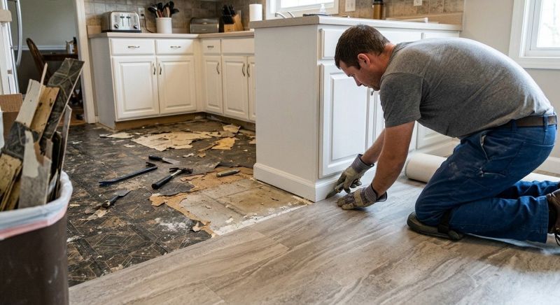 Linoleum Floor Installation in Louisa County, VA
