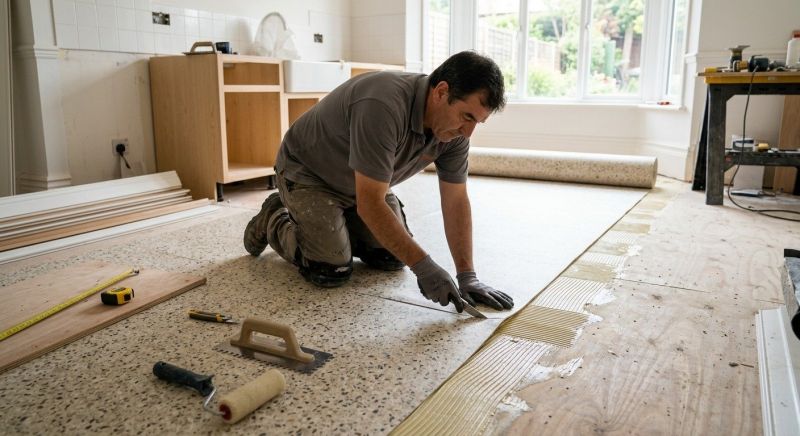 Linoleum Floor Installation in Orange, VA