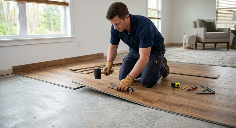 Luxury Vinyl Tile Installation in Bumpass, VA