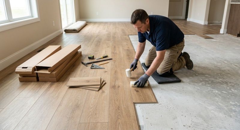 Luxury Vinyl Tile Installation in Spotsylvania County, VA