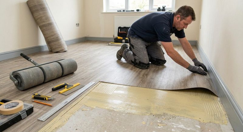 Sheet Flooring Installation in Spotsylvania, VA