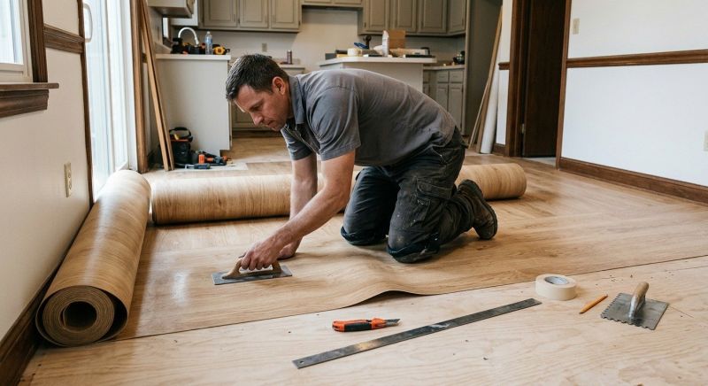 Sheet Flooring Installation in Orange, VA