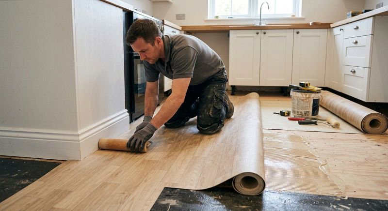 Sheet Linoleum Installation in Locust Grove, VA