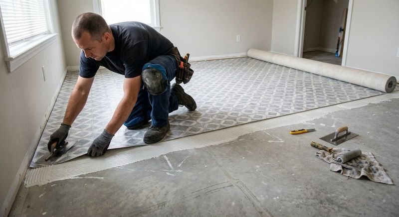 Sheet Linoleum Installation in Stafford, VA