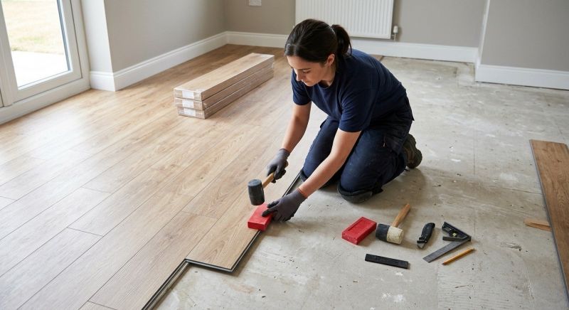 Vinyl Plank Floor Installation in Spotsylvania, VA
