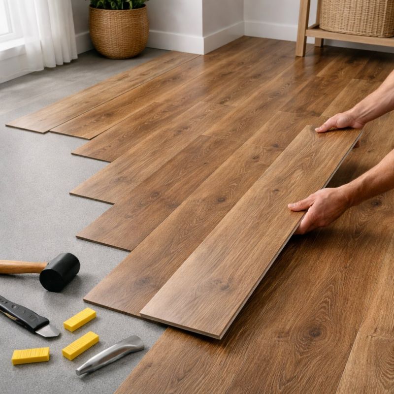 Vinyl Plank Floor Installation in Spotsylvania, VA