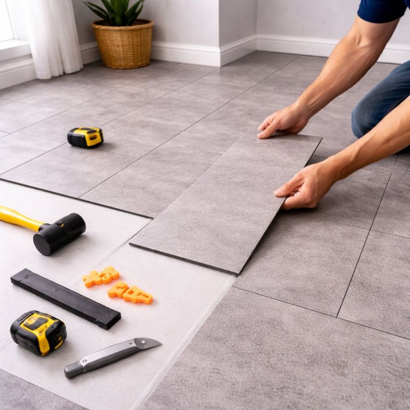 Vinyl Tile Installation in Spotsylvania, VA